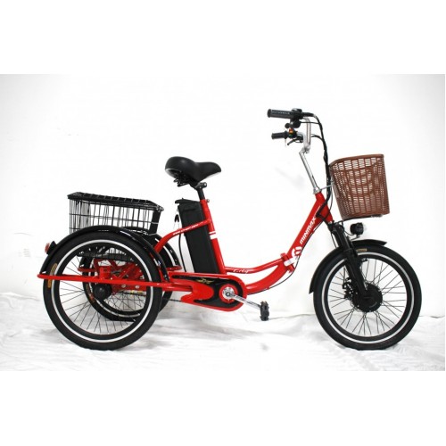 Электровелосипед GreenCamel Трайк-20 (R20 500W 48V 15Ah) Складной фото